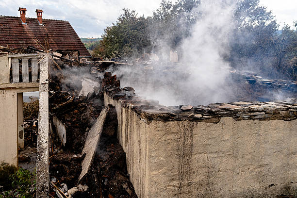 Professional Emergency Fire Cleanup technician working in Sanibel, FL